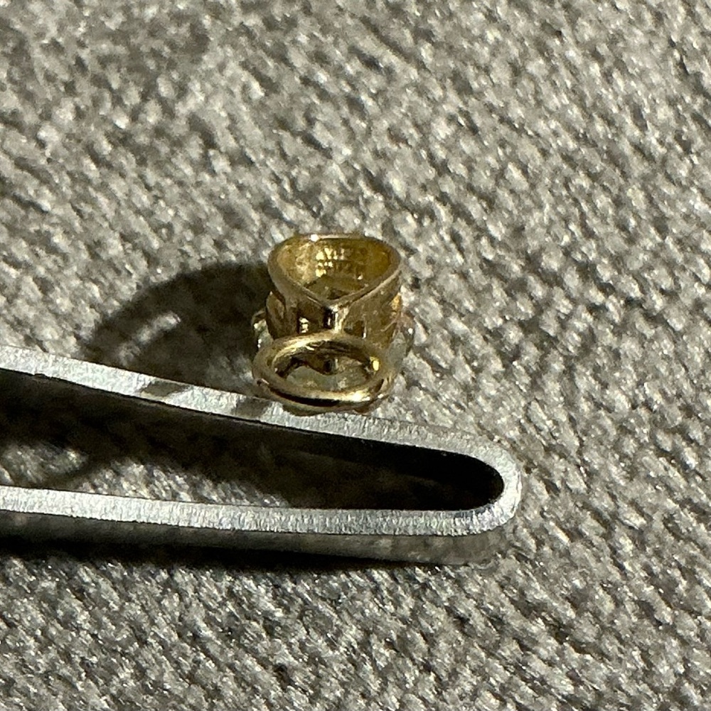 14k Aquamarine Charm - Picture 4 of 12